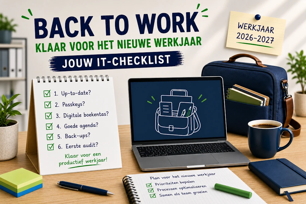 afbeelding nieuwsartikel Back to work: is jouw digitale werkplek klaar voor het nieuwe werkjaar?