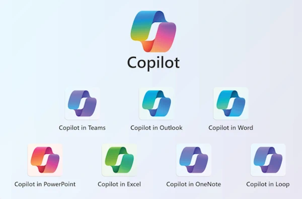 Microsoft Copilot intergraties met Microsoft 365 applicaties