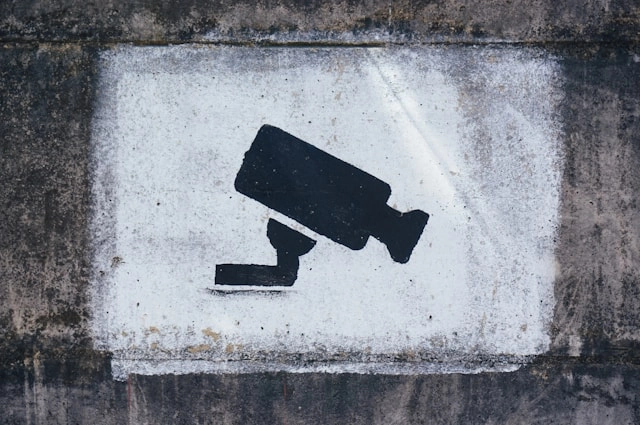 Afbeelding van een camera, om aan te geven dat we uw infrastructuur kunnen monitoren.